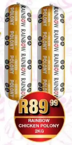 Take 'n Pay Rainbow chicken polony offer