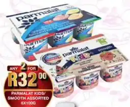 Take 'n Pay Parmalat kids/ smooth assorted offer