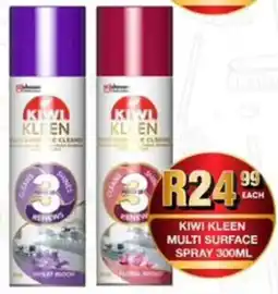 Take 'n Pay Kiwi kleen multi surface spray offer
