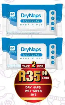 Take 'n Pay Dry naps wet wipes offer