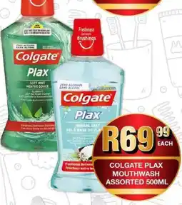 Take 'n Pay Colgate plax mouthwash assorted offer