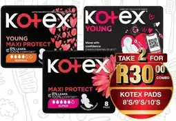 Take 'n Pay Kotex pads offer