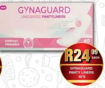 Take 'n Pay Gynaguard panty liners offer