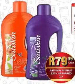 Take 'n Pay Satiskin bubble bath assorted offer