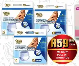 Take 'n Pay My napy pull up pants offer