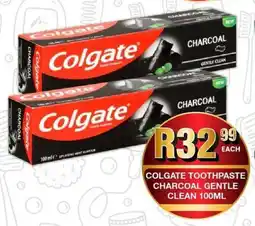 Take 'n Pay Colgate toothpaste charcoal gentle clean offer