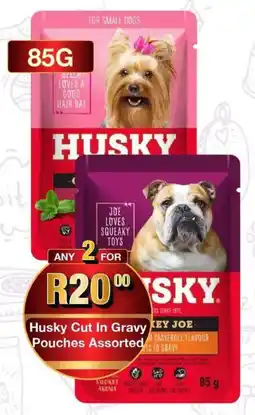 Take 'n Pay Husky Cut In Gravy Pouches Assorted offer