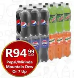 Take 'n Pay Pepsi/ Mirinda Mountain Dew Or 7 Up offer
