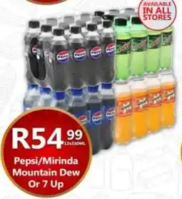 Take 'n Pay Pepsi/ Mirinda Mountain Dew Or 7 Up offer