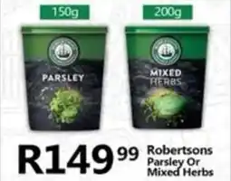 Take 'n Pay Robertsons Parsley Or Mixed Herbs offer