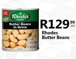 Take 'n Pay Rhodes Butter Beans offer