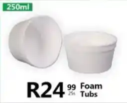 Take 'n Pay Foam Tubs offer