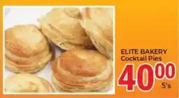 Elite Power Trade Cash & Carry ELITE BAKERY Cocktail Pies offer