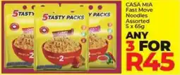 Elite Power Trade Cash & Carry CASA MIA Fast Move Noodles Assorted offer
