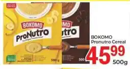 Elite Power Trade Cash & Carry BOKOMO Pronutro Cereal offer