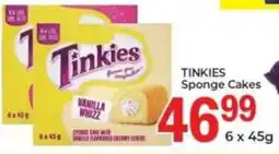 Elite Power Trade Cash & Carry TINKIES Sponge Cakes offer