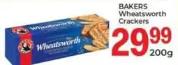 Elite Power Trade Cash & Carry BAKERS Wheatsworth Crackers offer