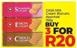 Elite Power Trade Cash & Carry Casa Mia Cream Biscuits Assorted offer