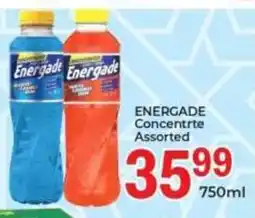 Elite Power Trade Cash & Carry ENERGADE Concentrte Assorted offer
