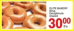 Elite Power Trade Cash & Carry ELITE BAKERY Ring Doughnuts Glazed offer