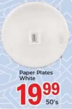 Elite Power Trade Cash & Carry Paper Plates White offer