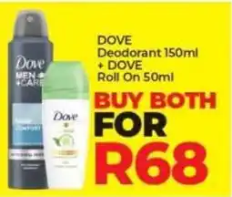 Elite Power Trade Cash & Carry DOVE Deodorant + DOVE Roll On offer