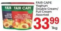 Elite Power Trade Cash & Carry FAIR CAPE Yoghurt Double Cream/ Full Cream Assorted offer