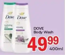 Elite Power Trade Cash & Carry Dove Body Wash offer