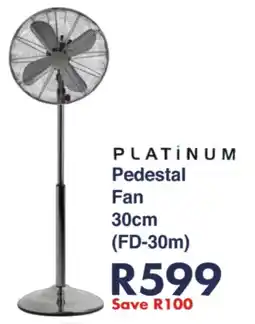 President Hyper Platinum Pedestal Fan offer