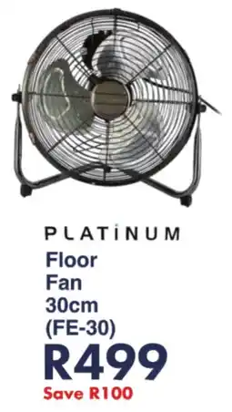 President Hyper Platinum Floor Fan offer