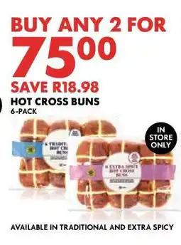Woolworths Hot Cross Buns 6-Pack offer