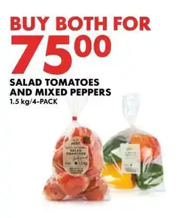 Woolworths Salad Tomatoes and Mixed Peppers offer