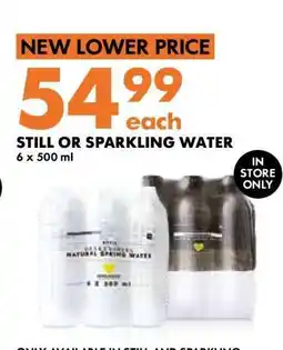Woolworths Still or Sparkling Water offer