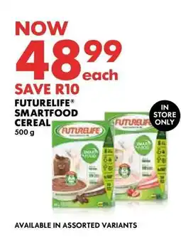 Woolworths FUTURELIFE SMARTFOOD CEREAL offer