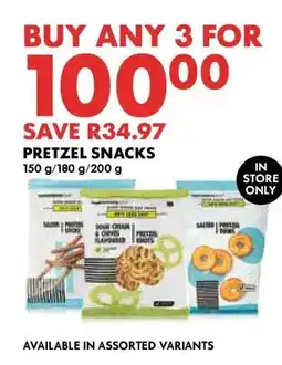 Woolworths PRETZEL SNACKS offer
