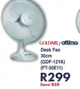 President Hyper Goldair/ Ottimo Desk Fan offer