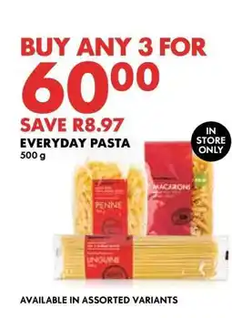 Woolworths Everyday Pasta offer