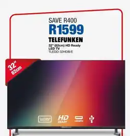 OK Furniture TELEFUNKEN 32 (82cm) HD Ready LED TV offer