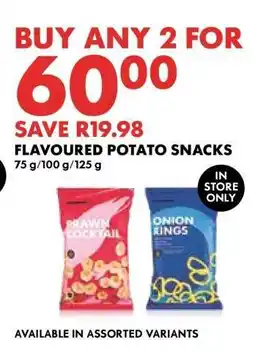 Woolworths Flavoured Potato Snacks offer