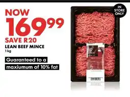 Woolworths Lean Beef Mince offer