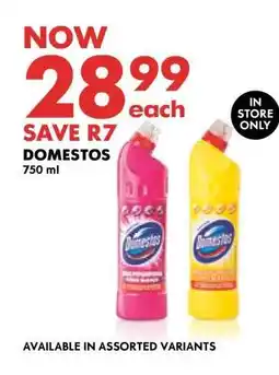 Woolworths Domestos offer