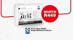 OK Furniture Sealy 91cm Clean-Shield Single Mattress Protector offer
