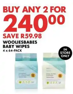 Woolworths WOOLIESBABES BABY WIPES offer
