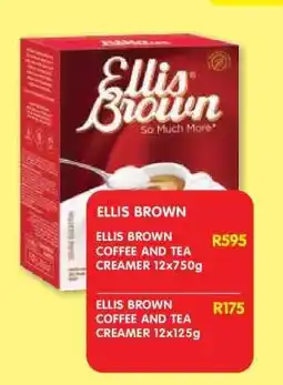 Shoprite ELLIS BROWN COFFEE AND TEA CREAMER 12x750g offer