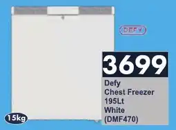 President Hyper Defy Chest Freezer White offer