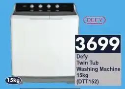 President Hyper Defy Twin Tub Washing Machine offer