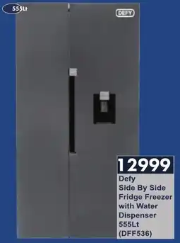 President Hyper Defy Side By Side Fridge Freezer with Water Dispenser offer