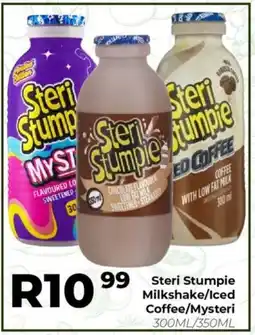 Take 'n Pay Steri Stumpie Milkshake/ Iced Coffee/ Mysteri offer