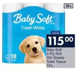 President Hyper Baby Soft 2-Ply Roll 350 Sheets Toilet Tissue offer