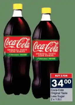 President Hyper Coca-Cola Original Taste Less Sugar offer